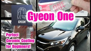 Part 2 Applying Gyeon One Ceramic Coating Perfect Coating for Beginners 1010 [upl. by Wilmette]