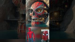 superheroes but skull house 😱🔥Marvel amp DCAll Characters marvel avengersshortsrobot [upl. by Louisette]