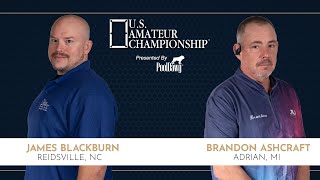 James Blackburn VS Brandon Ashcraft  2024 US Amateur Championship Final [upl. by Tuck]