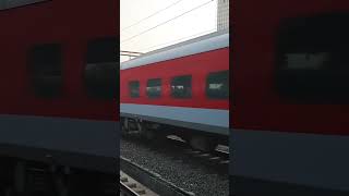 Mangla Lakshadweep express 130 crossing shorts shortvideo [upl. by Inahet]