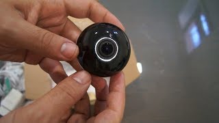 Sricam SP022 960p panoramic ip camera  unboxing [upl. by Zena61]