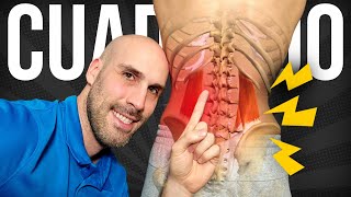 7 EJERCICIOS para aliviar el DOLOR del CUADRADO LUMBAR [upl. by Jorgan936]