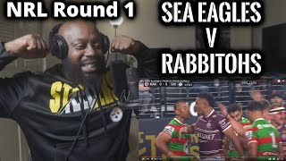 NRL 2024  Sea Eagles v Rabbitohs Round 1 GoHammTV Reaction [upl. by Anair]