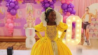 How Princess Tiwalade 10th year Birthday Party was a blast  14 Oct 2023  Houston Texas birthday [upl. by Rahm781]