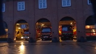 fire vehicles m1t1s2 frederiksberg brandvæsen [upl. by Ahtennek964]