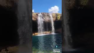 quotKrang Suri Waterfall Meghalayas Emerald GemquotKrangSuriWaterfall Cherrapunji Meghalaya [upl. by Norda]