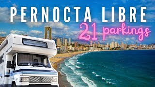 PERNOCTA LIBRE en BENIDORM 🚍 21 sitios para PERNOCTAR con tu AUTOCARAVANA o CAMPER 🔝 NEVERA VEVOR 🧊 [upl. by Rimaa992]