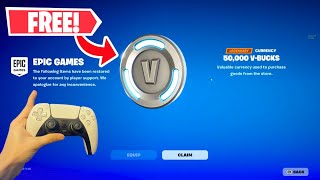 HOW TO GET FREE VBUCKS IN FORTNITE 2024 Chapter 5 Season 3 VBucks Glitch [upl. by Zennie304]