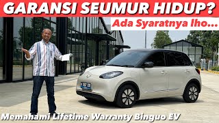 INI SYARAT GARANSI BATERAI SEUMUR HIDUP WULING BINGUO EV [upl. by Puklich665]