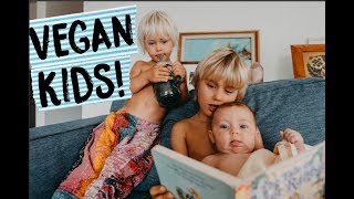 What my VEGAN KIDS ATE TODAY in HAWAII [upl. by Nwahsit]