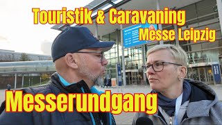 Messe Leipzig 2024 Touristik amp Caravaning RundgangZubehör Wohnmobil amp Wohnwagen [upl. by Ttemme]