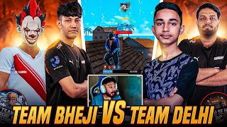 Team Bheji Vs Team Delhi ❤️🤯 Most Awaited Match 🥵 Rnx State Wars  Free Fire Max [upl. by Aicinet]