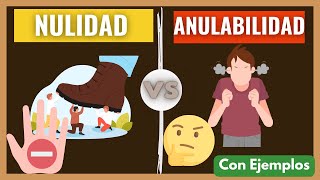 ➡️Diferencias entre Nulidad y Anulabilidad del Acto Administrativo【Explicado con Ejemplos [upl. by Marybella207]