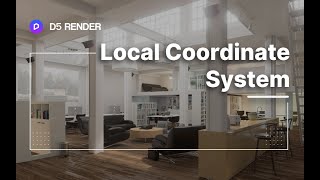 How to use LCS for batch model placement in D5 Render  WorldLocal Coordinate System [upl. by Seyer]