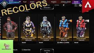 Full Review of Recolors 22Oct24 S22 Store Update Apex Legends  VOD  Oct24 [upl. by Lamej]