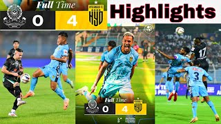 ISL 💥 Mohammedan SC vs Hyderabad FC 💥 Match Highlights All Goal 4  0 [upl. by Notkcorb]