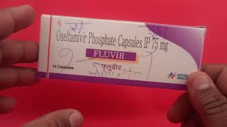 Fluvir Capsule  Best AntiViral Medicine  Oseltamivir Schedule H1 Drug Uses  Precaution amp Review [upl. by Enahpad]