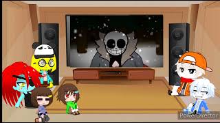 Undertale react to Nightmare vs Killerdust [upl. by Ariaek716]