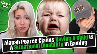 Alanah Pearce Dragged For Bad Take Describing Parenthood Is A Disability [upl. by Anifares786]