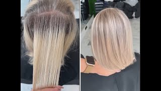 Gray Hair Transformation  Как достойно носить седину  2020 Hair Trends [upl. by Nodal]