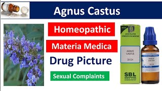 Agnus Castus Homeopathic Medicine  Drug Picture  Materia Medica [upl. by Safire409]