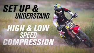 How To Set up High and Low Speed Compression on a Dirt Bike Shock [upl. by Annahgiel]