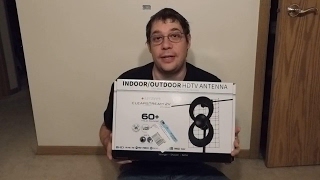 Clearstream 2V HDTV Antenna unboxing and review [upl. by Salbu]