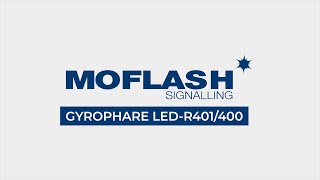 GYROPHARE LED R400401  Product Video  French [upl. by Kehsihba]