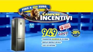 Euronics Campioni degli incentivi  Frigorifero Samsung RL 55 VEBIH [upl. by Yemerej]