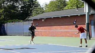 Novak Djokovic practice with Todd Martin [upl. by Berg]