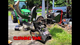 WoodMaxx MX9900 Post Chipping Season Clean Up and Maintenance [upl. by Aiseneg]