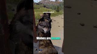 Wolves Are Terrifying in Rust One Thing Can Stop ThemSorta rust rustshorts rusttips [upl. by Tran]