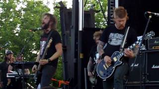 Mastodon  Blood and Thunder Live at Rock on The Range 2010 [upl. by Abert]