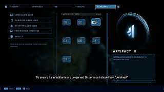 Halo Infinite All Forerunner Artifact Audio Logs [upl. by Enihsnus]