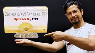 Uprise d3 60k benefits in hindi  Uprise d3 capsule ke fayede  Uprise D3 60k kaise use kare [upl. by Atirak]