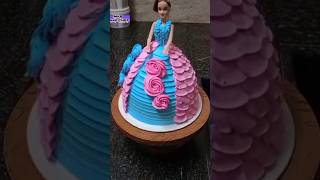 Pari lagelu Doll Cake 🎂🎂dollcake cake mkbcakechef birthdaycake mkbcakeshorts [upl. by Lyssa21]