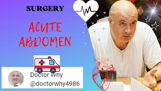 What is Acute Abdomen How to Answer Exam Questions [upl. by Greff]