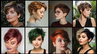 MOST demanding and homecoming short pixie haircut for ladies any ages 304050 trendyvideo [upl. by Krein]