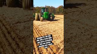 Planting like the 80s with a Deere 4850 back in 2017 farming farmequipment thebeginning [upl. by Dorine528]