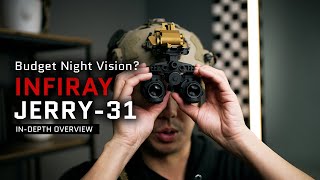 InfiRay Jerry 31 Budget Night Vision Binoculars  Full Overview [upl. by Anirbys]