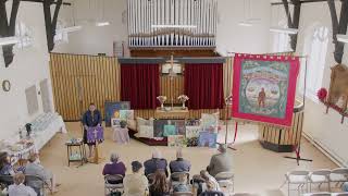 Paulina Malefine of Isango Ensemble sings Gresford The Miners Hymn in Horden Methodist Church [upl. by Kerekes]