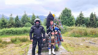 DAY 4 NORTH COAST 500 PART 2 THE APPLECROSS PASS TO COMMANDS MEMORIAL [upl. by Noryt486]