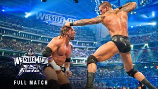 FULL MATCH — Triple H vs Randy Orton — WWE Title Match WrestleMania XXV [upl. by Ilhsa]