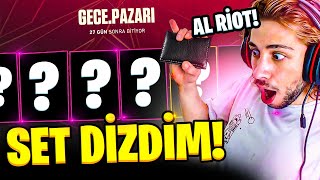 GECE PAZARI ile SET DİZDİM  Valorant [upl. by Bronder201]