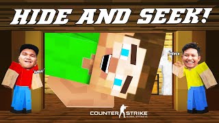 OOHAMI amp NABIL CUBA SOROK😲 DARI STEVE MINECRAFT  CSGO Hide amp Seek Malaysia [upl. by Eidna]