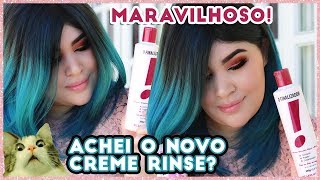 🤩 NOVO CREME RINSE O FINALIZADOR MARAVILHOSO DA CabeloSecret [upl. by Marquita]