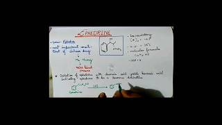 EPHEDRINE Structure Elucidation Synthesis and Stereochemistry [upl. by Oilisab]