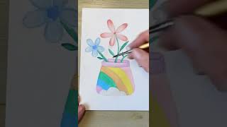 rainbow vase art [upl. by Gery532]