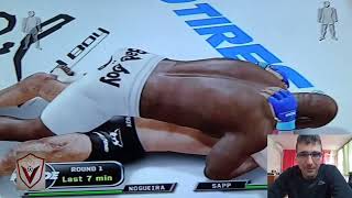 Antonio Rogerio Nogueira Vs Bob Sapp  UFC Undisputed 3 Fight Simulation [upl. by Keryt]