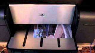 My HP B9180 Printingwmv [upl. by Noteloc239]